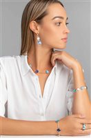 Boucles d'oreilles Madì Femme in Argent Quarzo idrotermale 3882500-BLU - 3882500-BLU